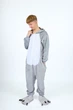 Піжама Дитячі Кігурумі Сліп Kigurumi Кролик Багз Банні Заєць Сірий 110-120 см. (2057/2) - зображення 4
