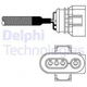 Лямбда зонд Delphi ES1096712B1 Volkswagen Golf, Passat, Vento, Transporter, Sharan, Polo; Seat Cordoba, Ibiza, Toledo; Mazda Xedos 9 021906265R, 030906265AP, 030906265BD - изображение 1