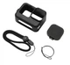 Силиконовый чехол для GoPro 13/12/11/10/ 9 Black HERO черный - изображение 3