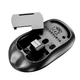 Бездротова Миша HOCO Royal dual-mode business wireless mouse GM25 | BT5.2/2.4G, 800/1200/1600 DPI | Чорна - зображення 4
