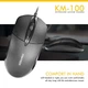 Набір Fantech KM100 2в1 Клавіатура та Миша для Офісу навчання будинку | USB, DPI-1200 | Чорний - зображення 2