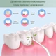 Ирригатор для чистки зубов/полости рта портативный с аккумулятором Oral Irrigator на 240 мл белый (GS-114567) - изображение 4