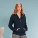 Жіноча спортивна кофта Joma CORINTO HOODIE JACKET темно-синій XS 901134.331 XS - зображення 2