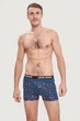 Трусы боксеры John Frank 48(M) Синий микс (so hot) (58751) - изображение 1