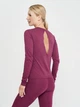 Женский лонгслив Joma ORGANIC Бордовый M (901611.651) - изображение 7