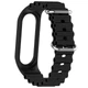 Ремінець Ocean Band для Xiaomi Mi Band 7/6/5/4/3 Чорний / Black - изображение 4