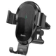 Автомобільний тримач Hoco CA105 Wireless з функцією бездротової зарядки, Black - зображення 4