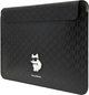 Pokrowiec na laptopa Karl Lagerfeld Saffiano Monogram Choupette KLCS14SAKHPCK 14" Czarny (3666339170561) - obraz 2