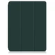 Чохол-книжка Tri-fold flat with pen slot Book Case для iPad 10.9"/11" Темно-зелений - зображення 1