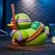 Фигурка Numskull Official Teenage Mutant Ninja Turtles Donatello TUBBZ Черепашки Ниндзя: Донателло: Косплей утка - изображение 6