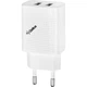 Мережевий зарядний пристрій Gelius Vogue GP-HC011 2USB 2.4A 12W White - изображение 4