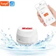 Wifi беспроводный датчик утечки воды Tuya Smart Water Leak Detector с оповещением на смартфон, встроенной сиреной - изображение 1
