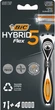 Станок для бритья Bic Flex 5 Hybrid с 4 сменными картриджами - изображение 1