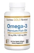 Омега 3 California Gold Nutrition рыбий жир премиального качества 100 капсул - изображение 1