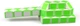 QiYi Rubik's Snake 72 pcs green | 126 cm | Змейка Рубика 72 элемента | зелёная | 126 см - изображение 8