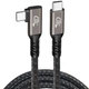 Кабель USB4 Type-C - Type-C PD 240W 8K 40Гбіт/с кутовий 90 градусів 2 м (CBU490G-2) - зображення 1