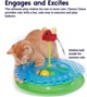 Игрушка для кошек Petstages Cheese Chase II трек с двумя мячиками и мышкой - изображение 3