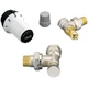 Термокомплект для радиатора DANFOSS RAS-C + RA-NF + RLV-S угловой 1/2" с боковым подключением 013G5253 - изображение 1