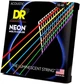 Струни для акустичної гітари DR STRINGS NEON MULTI-COLOR ACOUSTIC - EXTRA LIGHT (10-48) - зображення 2