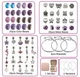 Дитячий набір Violet Style Braclet Kit для створення шарм-браслетів та підвісок з 66 предметів в подарунковому боксі, браслети з шармами, Panalisa (72880634) - зображення 3