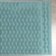 Комплект махровых полотенец Жаккардовых Волна 2шт GM Textile 50х90см, 70х140см 500г/м2 (Мята) - изображение 5