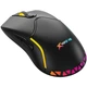 Мышка игровая XTRIKE ME GW-610 беспроводная 8000dpi 7кн RGB черная - изображение 3