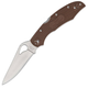 Нож складной Spyderco Byrd Cara Cara 2 FRN Brown тип замка Back Lock BBY03PBN2 - изображение 1