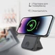 УМБ Promate PowerMag-Trio 10000 mAh, MagSafe, USB-C PD Black (powermag-trio.black) - зображення 7
