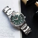Наручний годинник CITIZEN BM7551-84X у відтінках зеленого та сріблястого. - зображення 6