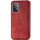 Шкіряний чохол-книжка GETMAN Cubic для Samsung Galaxy A33 5G Червоний - зображення 2