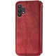 Шкіряний чохол-книжка GETMAN Cubic (PU) для Samsung Galaxy A32 4G Червоний - изображение 2