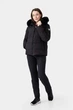 Куртка жіноча AVECS - 70509/1 - XL Чорна - изображение 7