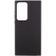 Кожаный чехол Epik Bonbon Leather Metal Style для Samsung Galaxy S23 Ultra Черный / Black - изображение 1