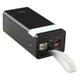 Повербанк Hoco J86 (40000mAh, PD 22.5 Вт, LED - дисплей, QC 3.0, с быстрой зарядкой, х2 USB Type-A ,USB Type-C, microUSB) - черный - изображение 1