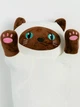 Мягкая игрушка обнимашка антистресс Сиамский Кот батон 130 см My Kigu Бежевый (9048) - изображение 7
