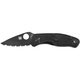 Нож складной Spyderco Persistence Lightweight FRN Black Blade тип замка Liner Lock C136SBBK - изображение 1