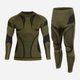 Комплект термобілизни чоловічий MIL-TEC Functional Underwear Performance 182 2XL;3XL Olive (4046872417795) - зображення 1
