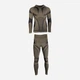 Комплект термобілизни чоловічий MIL-TEC Functional Underwear Performance 182 2XL;3XL Olive (4046872417795) - зображення 3