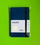 Книга записная ”Axent” /8206-02-A/ Partner Soft, 125*195/96арк, кліт, синя - изображение 1