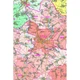 Київська область. Політико-адміністративна карта, м-б 1:200 000 (на картоні, на планках). Картографія - изображение 3
