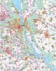 Київська область. Політико-адміністративна карта, м-б 1:200 000 (на картоні, на планках). Картографія - изображение 5