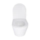 Унитаз подвесной безободковый белый Q-TAP Swan с сиденьем с микролифтом QT16335179W - изображение 3