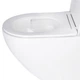 Унитаз подвесной Qtap Jay безободковый Ultra Quiet с сиденьем Soft-close QT07335177W - изображение 4
