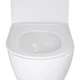 Унитаз подвесной Qtap Jay безободковый Ultra Quiet с сиденьем Soft-close QT07335177W - изображение 5