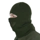 В'язана хакі чорна шапка-балаклава - зображення 5