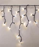 Вулична гірлянда бахрома 160 LED+FLASH, 5x0,7м, 220В, чорний каучук, статичний режим+мерехтіння, IP68 - зображення 2