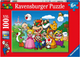 Puzzle klasyczne Ravensburger Super Mario Fun 49 x 36 cm 100 elementów (4005556129928) - obraz 1