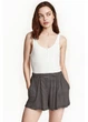 Шорты H&M XS Черный 0398829_бел.пол_06 - изображение 2