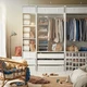 Підвісна шафа для одягу 35x45x125см, 6 відділень Ikea SKUBB 002.458.80 - изображение 2