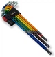 Набір Г-подібних ключів Haisser 48117 TORX T10-50 екстра-довгі 9 шт (109344) - зображення 3